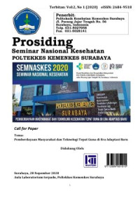 Image of Prosiding Seminar Nasional Kesehatan Poltekkes Kemenkes Surabaya 