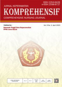 Image of Jurnal Keperawatan Komprehensif Vol. 9, No. 2 April 2023