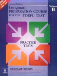 Image of Longman Preparation Course For The Toefel Test : Volume B