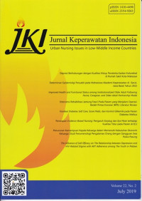 Image of Penurunan Kemampuan Kepala Keluarga dalam Memenuhi Kebutuhan Ekonomi Keluarga: Studi Fenomenologi Pengalaman Orang dengan Gangguan Jiwa Paska Pasung