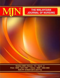 Image of The Malaysian Journal of Nursing, October 2020 Vol. 12 Issue 2