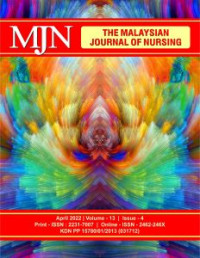 Image of The Malaysian Journal of Nursing, April 2022 Vol. 13 Issue 4