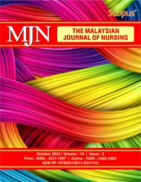 Image of The Malaysian Journal of Nursing, October 2022 Vol. 14 Issue 2