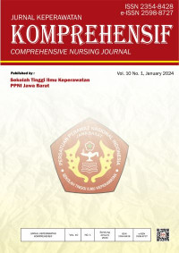 Image of Jurnal Keperawatan Komprehensif Vol. 10, No. 3 July 2024